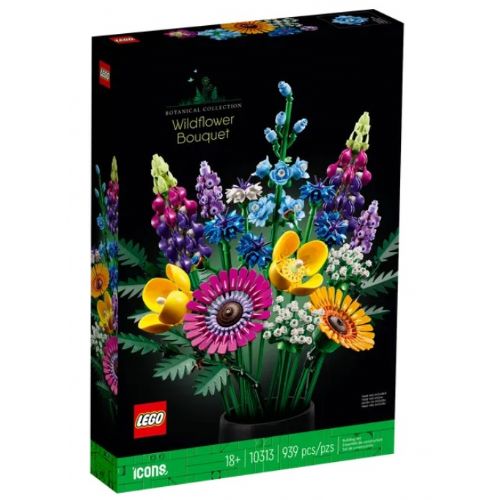 Lego® Icons™ Botanička kolekcija: Buket livadnog cvijeća (10313)