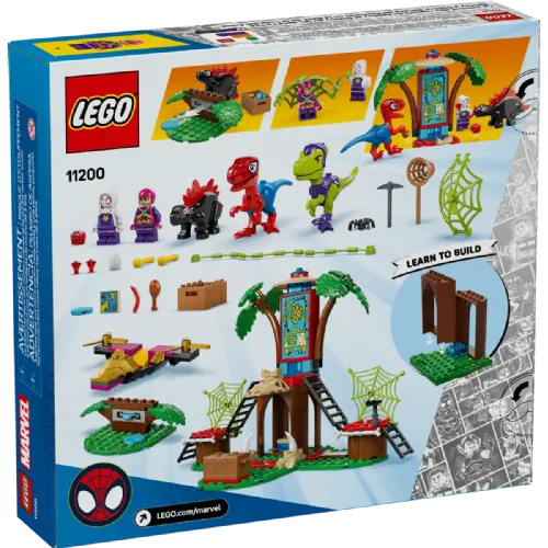 Lego Marvel: Obračun sjedišta Spideyja i Gobbyja u kućici na drvetu (11200)