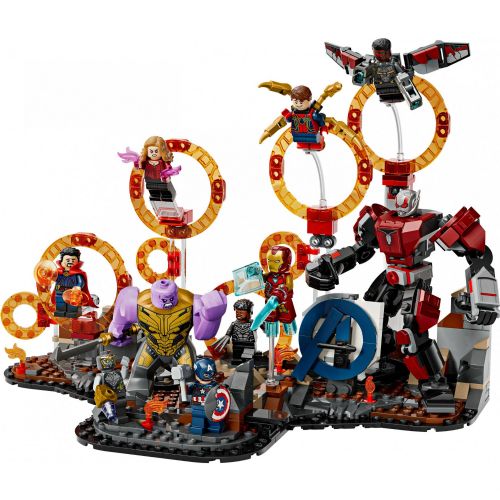 Kocke Lego Marvel Super Heroes Maščevalci: Končna igra Finalni obračun (76323)