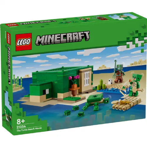 Kocke Lego® Minecraft®: Želvja hiška na plaži (21254)