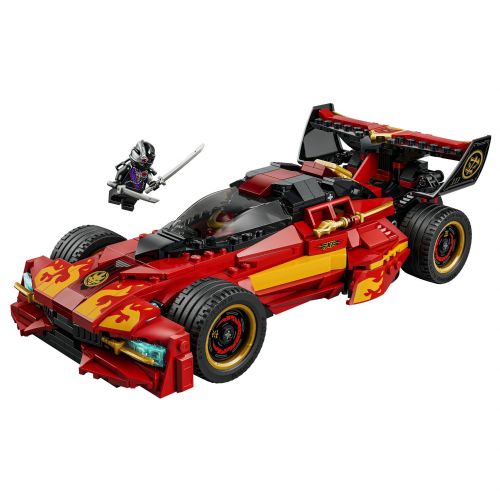 Kocke Lego Ninjago: 15. obletnica superšportnega avtomobila X-1 Ninja, 691 kos, od 14. let (71867)