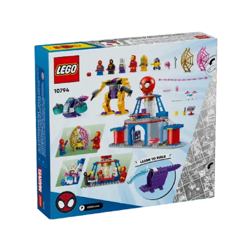 Kocke Lego® Spider-Man Glavni štab za predenje pajčevin ekipe Spidey (10794)