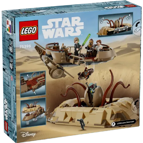 Kocke Lego® Star Wars™: Puščavski Skif™ in Sarlaccovo brezno (75396)