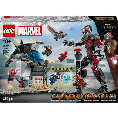 Lego Super Heroes: Kapetan Amerika: Građanski rat, Akcijska bitka (76314)