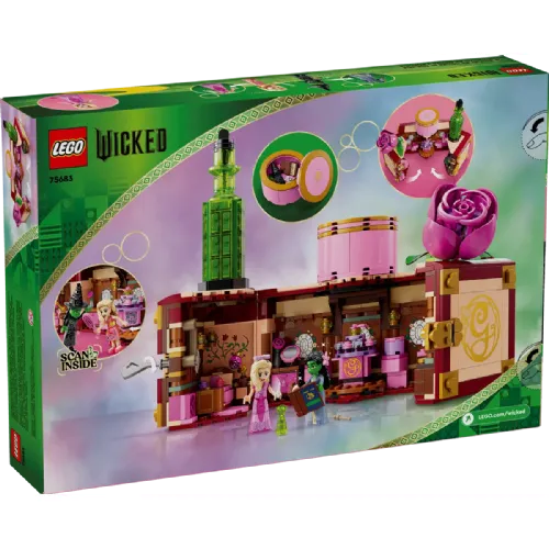 Lego® Wicked: Glindina i Elphabina spavaća soba (75683)
