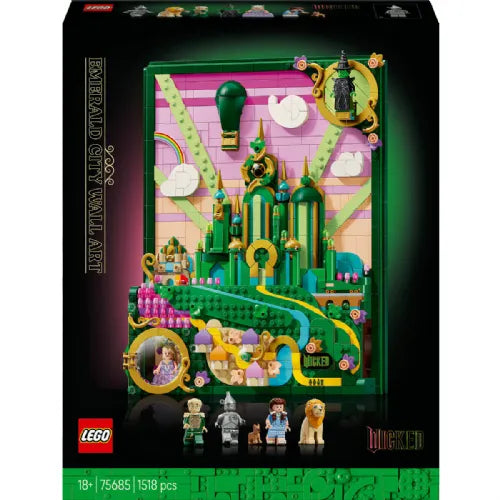 Kocke Lego Wicked  stenska umetnina Smaragdnega mesta 75685, 1518 kock, od 18. let