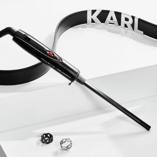 Kodralnik Rowenta Karl Lagerfeld Curis Forever CF311L, črna/rdeča