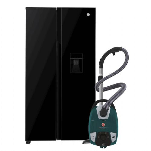 KOMPLET Hladilnik HOOVER HHSBSO-6174BWD + Sesalnik HOOVER HE330ALG 011 34005722+39002254