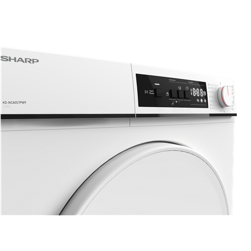 Sharp KD-NCA8S7PW91-DE kondenzacijska sušilica (bijela)