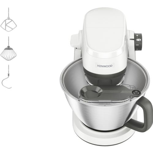 Kuhinjski robot Kenwood Multi-Tasker KHC30.000WH  (sivo/bel, 1000 W, 4,3-litrska posoda z ročajem)