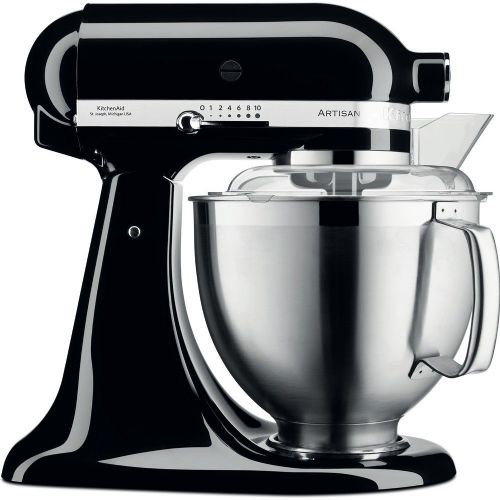Kuhinjski robot KitchenAid Artisan Premium 5KSM185PSEOB  Onyx črne barve (črn, 300 W)