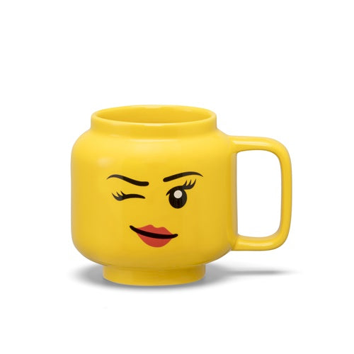 Lego: Keramička šalica, djevojčica, 255 ml, žuta (40460803)