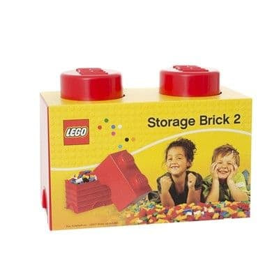 Lego®: Kutija za pohranu s blokom 2 - crvena (40021730)