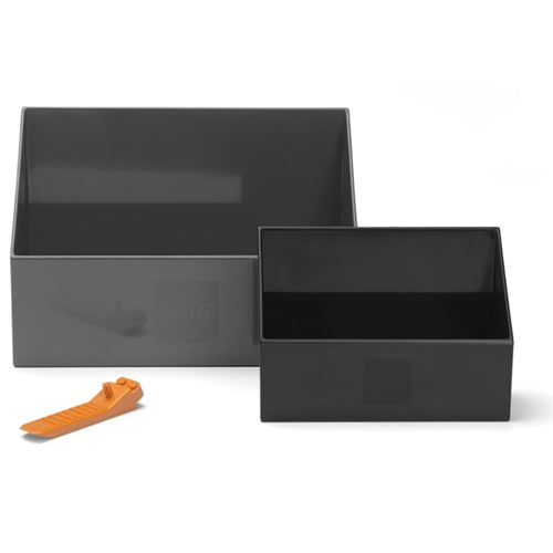 Lego. Škatla za shranjevanje, 2 kosa, rdeča (41210002)