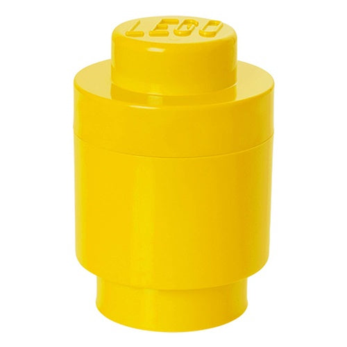 Lego®: Kutija za pohranu (okrugla) s blokom 1 - žuta (40301732)