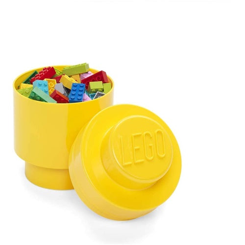 Lego®: Kutija za pohranu (okrugla) s blokom 1 - žuta (40301732)