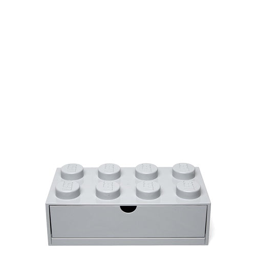 Lego®: Škatla za shranjevanje z gradnikom 8, siva