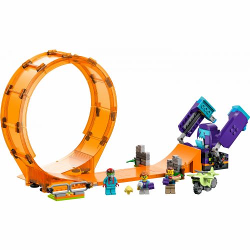 Kocke Lego® City: Opičja kaskaderska zanka (60338)