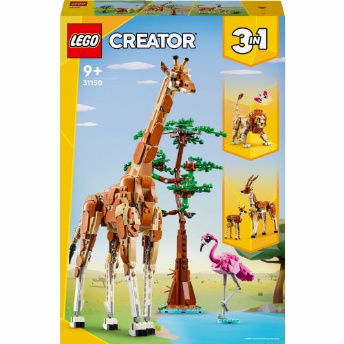 Kocke Lego® Creator 3in1 Živali na divjem safariju 31150
