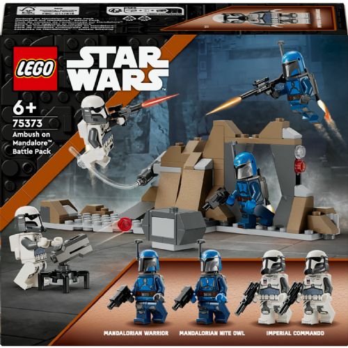 Kocke LEGO Star Wars: Zaseda na bojnem paketu Mandalore 75373