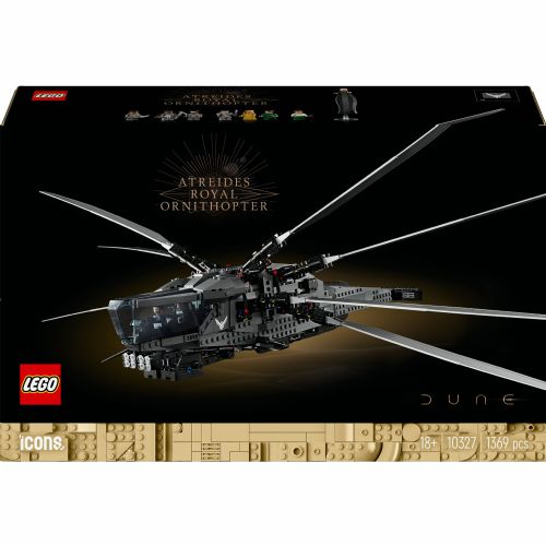 Kocke LEGO® ICONS™ Dune: Peščeni planet - Atreides Royal Ornithopter (10327)