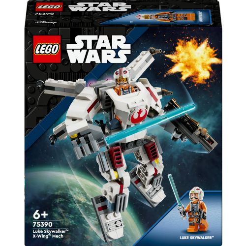 Kocke LEGO Star Wars: Luke Skywalker X-Wing robot 75390