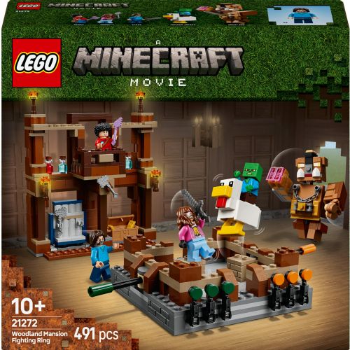 Kocke Lego Minecraft: Borilni ring v gozdnem dvorcu (21272)