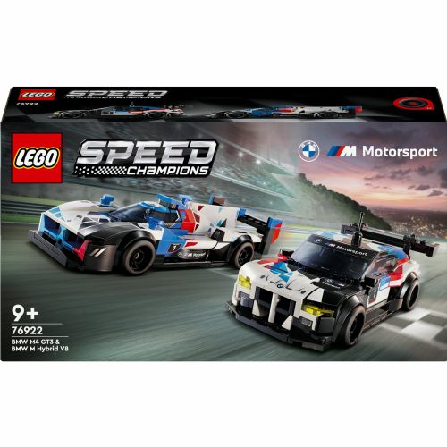 Kocke Speed Champions dirkalni avtomobil BMW M4 GT3-M Hybrid V8 (76922)