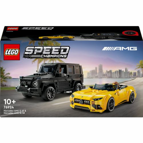 Kocke Lego Speed Champions: Mercedes-AMG G 63 in Mercedes-AMG SL 63 (76924)