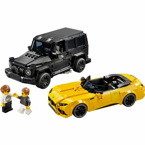 Kocke Lego Speed Champions: Mercedes-AMG G 63 in Mercedes-AMG SL 63 (76924)