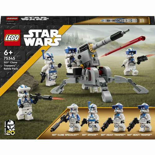 Kocke Lego® Star Wars™: Bojni paket klonskih bojevnikov 501. enote™ (75345) 94132993