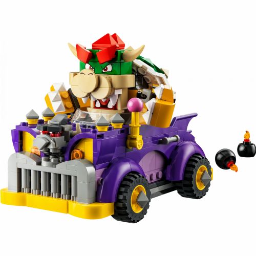 Kocke Lego® Super Mario™ Razširitveni komplet Bowserjev avto z močnim motorjem 71431