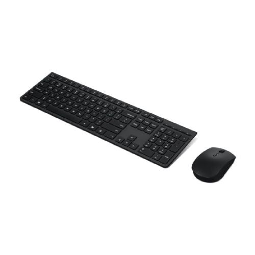 Tipkovnica Lenovo Professional Wireless Rechargeable Combo QWERTZ, numerična, brezžična, SI, 8-gumbna miška, USB/Bluetooth