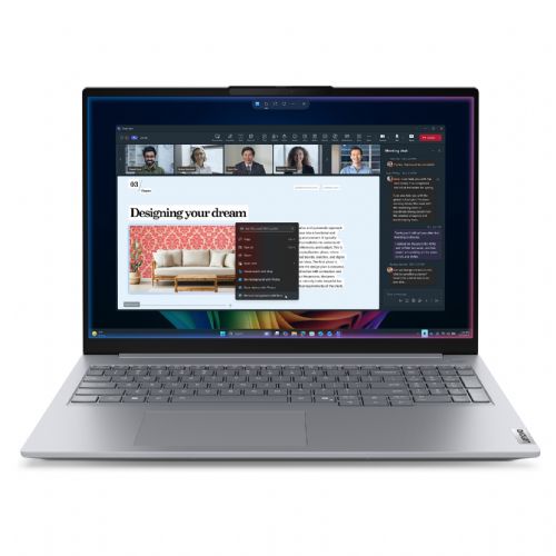 Prenosni računalnik Lenovo ThinkBook 16 G9 CU7 (Intel Core Ultra 7, 16 GB RAM, 512 GB SSD, 16" WUXGA IPS, DE Windows 11 Pro, arktično siva)