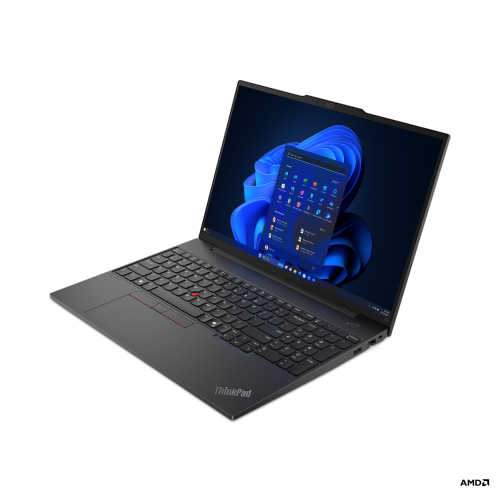 Prenosnik Lenovo ThinkPad E16 G2 R5-7535HS/16GB/SSD 512GB NVMe/40,6 cm (16") WUXGA/UMA/Win11Pro, črna (21M5002HSC)