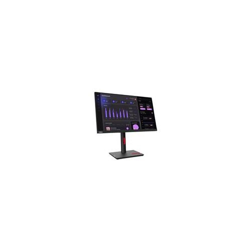 Monitor Lenovo ThinkVision T24i-30 23.8inch IPS 1920x1080 16:9 1000:1 250cd/m2 6ms 1xHDMI 1.4 1xDP 1.2 1xVGA USB Hub 60Hz 99sRGB 3y (63CFMATXEU)