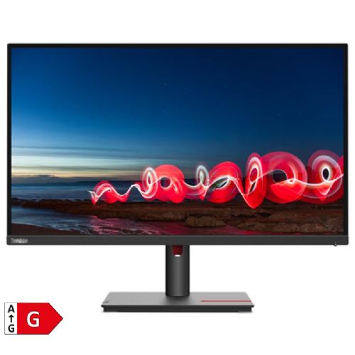Monitor Lenovo ThinkVision T27h-30 68,58 cm (27") QHD IPS DP/HDMI/USB-C/LAN monitor