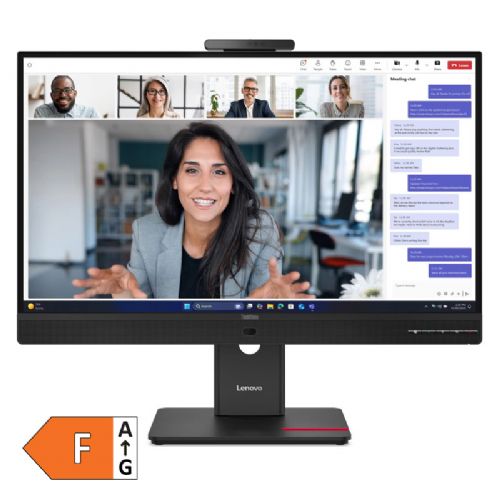 Monitor Lenovo ThinkVision T27QD-4v 27" QHD IPS USB-C 100W kamera zvočniki LAN