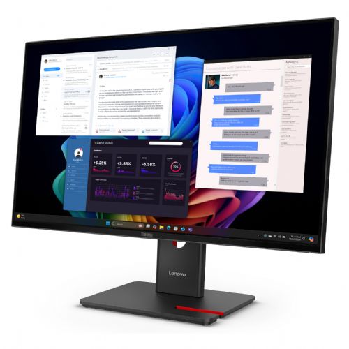 Monitor Lenovo ThinkVision T27UD-40 27" 4K UHD IPS USB-C HDMI DisplayPort HDR10 Pivot VESA