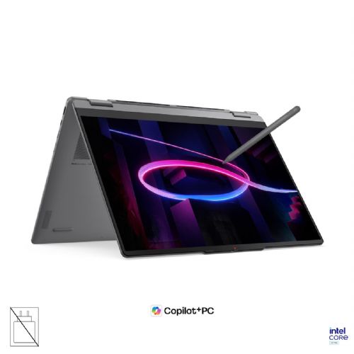 Prenosnik Lenovo Yoga 7 2-v-1 Intel Core Ultra 7, 16" OLED na dotik, 32GB RAM, 1TB SSD, Windows 11, Luna Grey