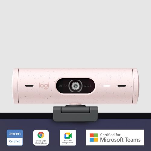 Logitech BRIO 500 barva 1920 x 1080 720p 1080p avdio USB-C