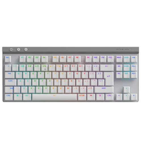 Tipkovnica LOGITECH G515 LIGHTSPEED TKL brezžična RGB Tactile mehanska gaming slotisk bela