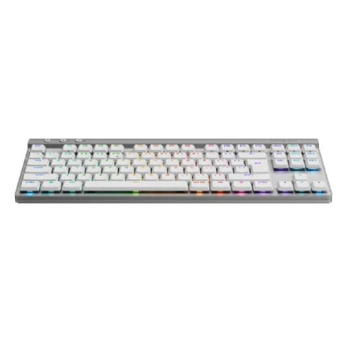 Tipkovnica LOGITECH G515 LIGHTSPEED TKL brezžična RGB Tactile mehanska gaming slotisk bela