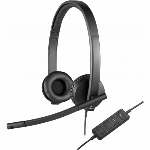 Slušalke Logitech H570e USB stereo slušalke