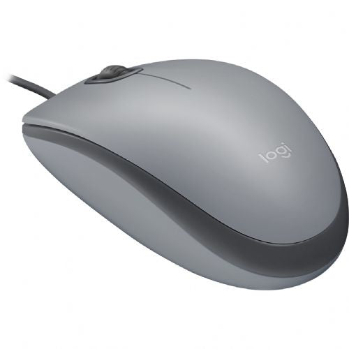 Miška Logitech M110 Silent USB siva