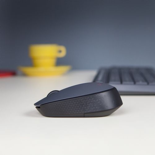 Brezžična miška Logitech M170 Wireless črno/siva