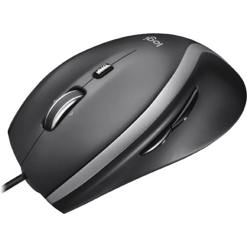 Miška Logitech M500s, žična, laserska, USB, črna