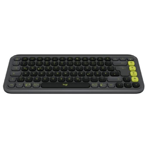 LOGITECH POP ICON KEYS Bluetooth črna/zelena tipkovnica