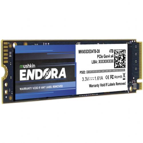 Vgradni SSD disk M.2 4TB Mushkin Endora NVMe PCIe4.0 x 4