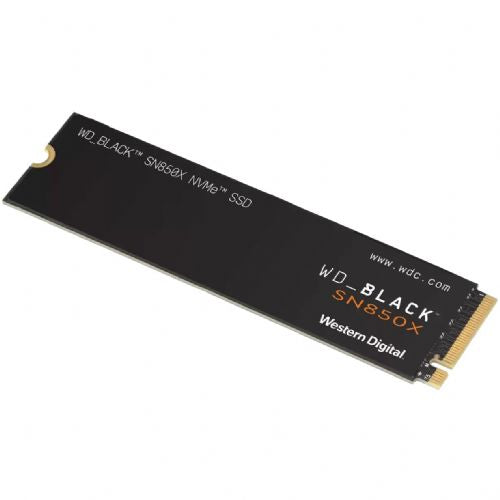 Ugrađeni SSD Western Digital Black SN850X 2TB M.2 PCIe Gen4 NVMe, brzina čitanja 7300 MB/s